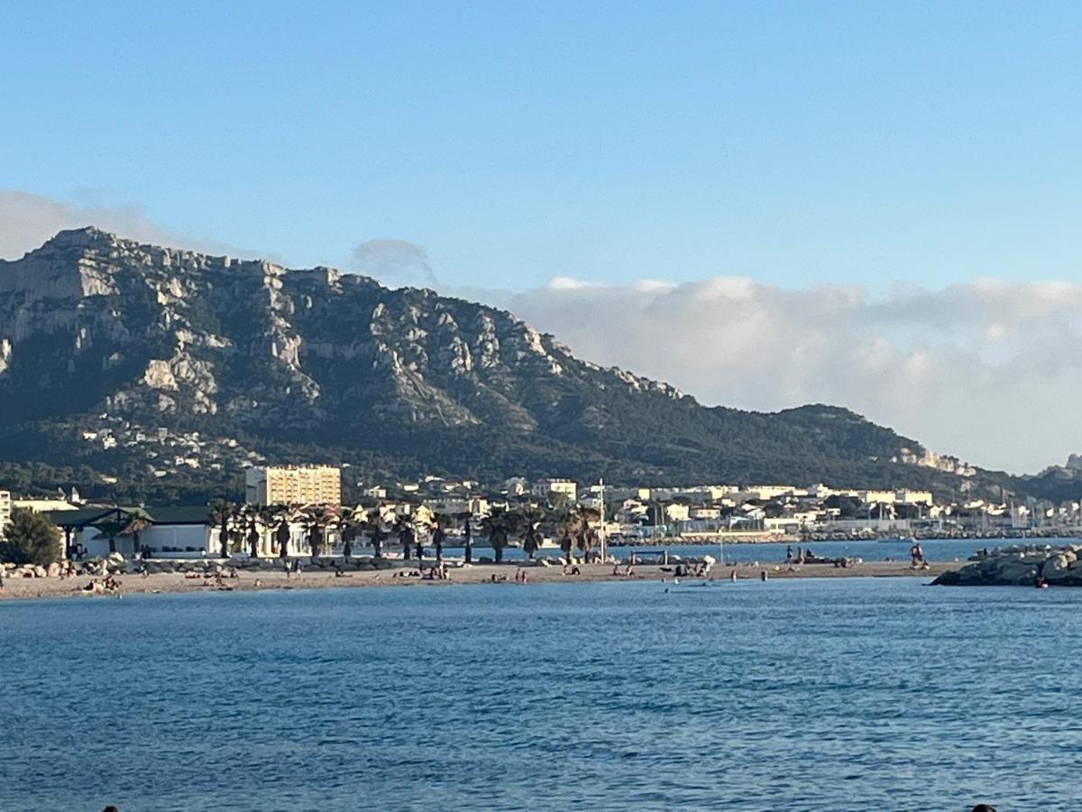 Sun Escape, Appart Renove Climatise 3 Pieces 4-6 Pers, 350M De La Plage Marseille Exterior photo