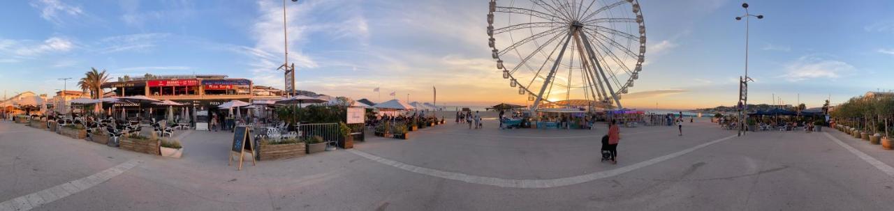 Sun Escape, Appart Renove Climatise 3 Pieces 4-6 Pers, 350M De La Plage Marseille Exterior photo